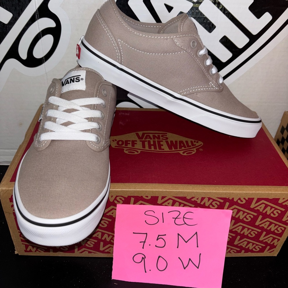 Vans Atwood sz 7.5 Men’s 9.0 Women’s